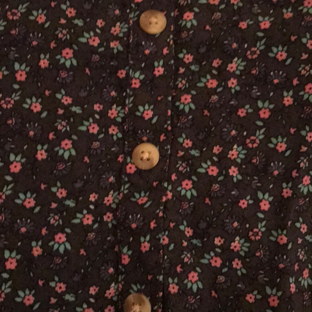 American eagle gray floral dress - Picture 2 of 5